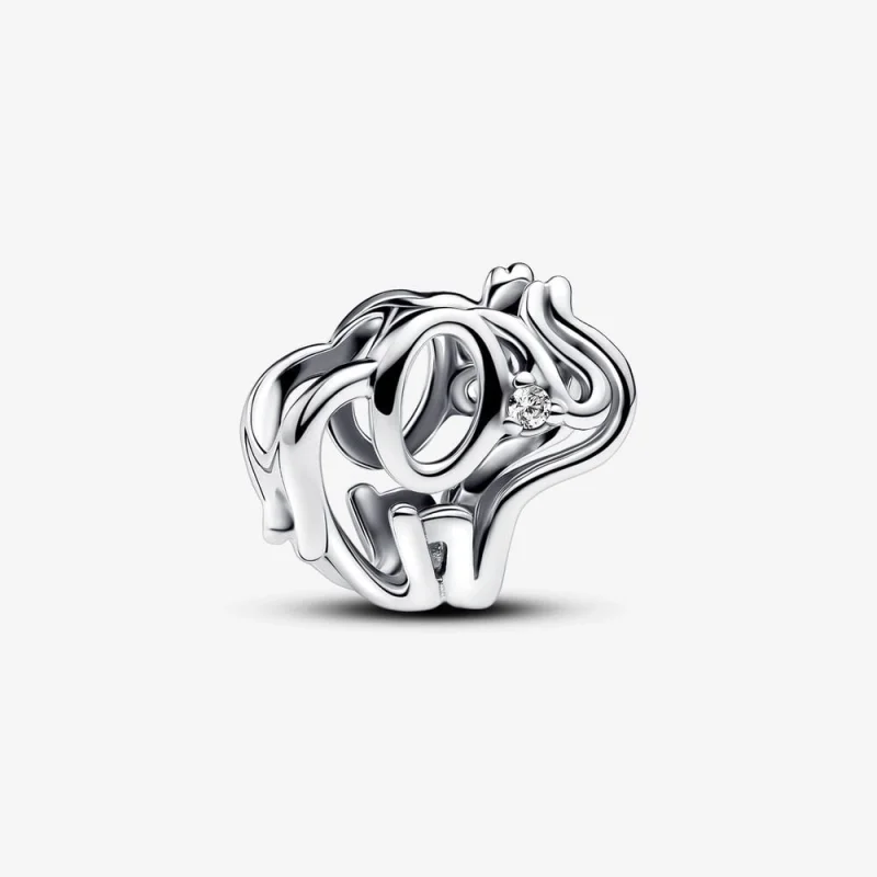 (image for) Pandora Openwork Elephant Charm - 793345C01 - Product Image