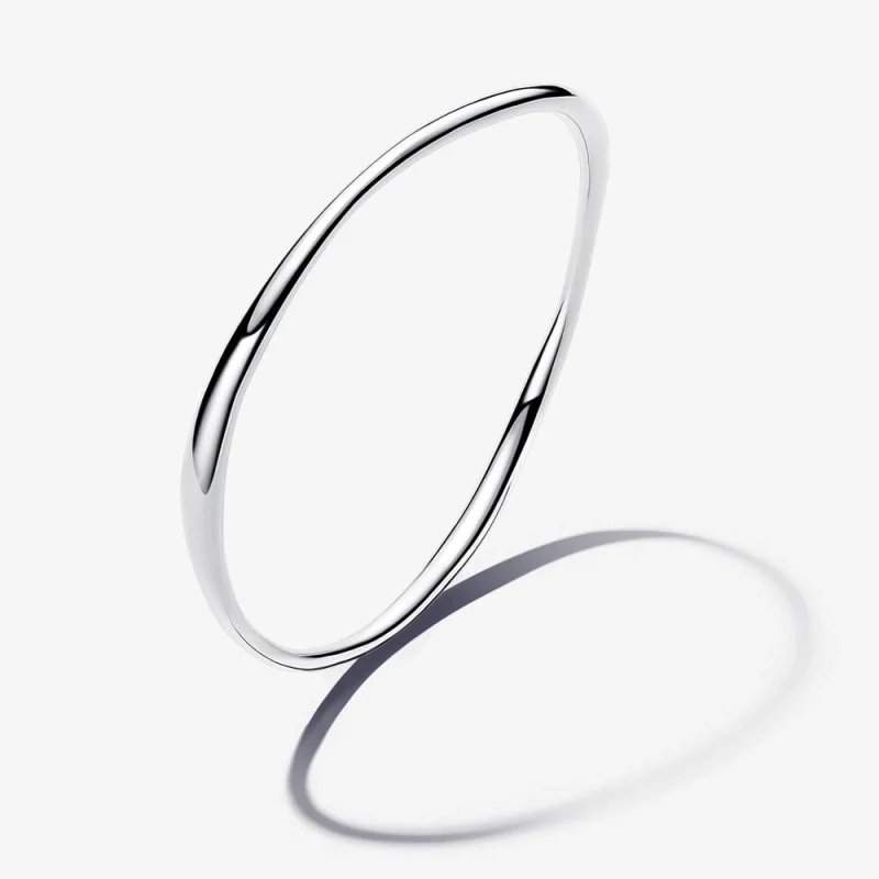 (image for) Pandora Organically Shaped Bangle - 593317C00 - Product Image