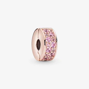 (image for) Pandora Pink Pavé Clip Charm - 781817PCZ
