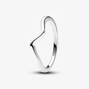 (image for) Pandora Polished Wave Ring - 193095C00