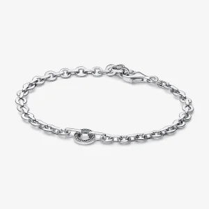 Pandora Signature Pavé Bold Chain Bracelet - 592777C01 (image for) Pandora Signature Pavé Bold Chain Bracelet - 592777C01