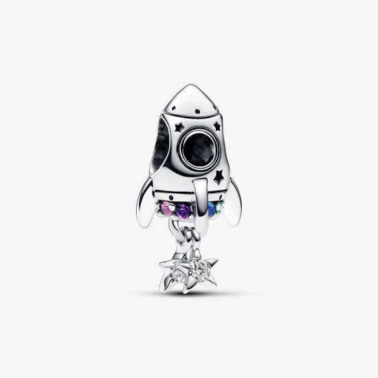 (image for) Pandora Space Love Rocket Charm - 792831C01