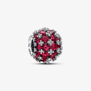 (image for) Pandora Sparkling Pavé Round Pink Charm - 792630C03