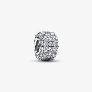 (image for) Pandora Sparkling Pavé Triple-row Charm - 792820C01