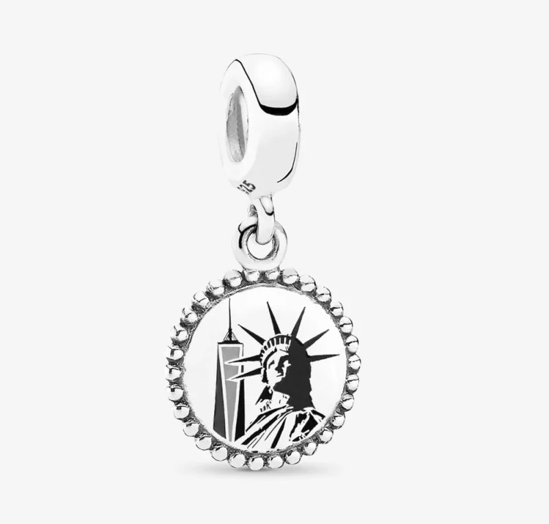(image for) Pandora Statue of Liberty Dangle Charm - ENG791169_6 - View 2