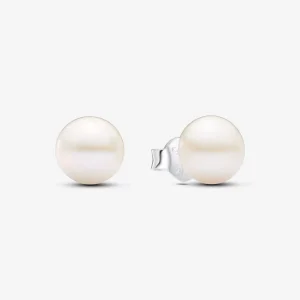 (image for) Pandora Treated Freshwater Cultured Pearl 7mm Stud Earrings - 293169C01
