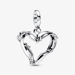 (image for) Pandora Wire Heart Medallion Charm - 792526C00