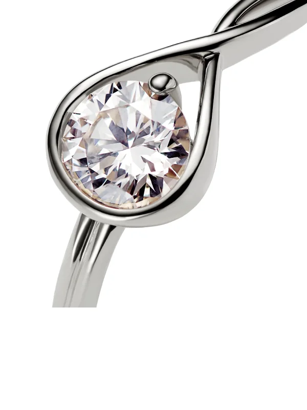 (image for) Pandora Infinite 14k White Gold Lab-grown Diamond Ring - 159449C01 - View 4