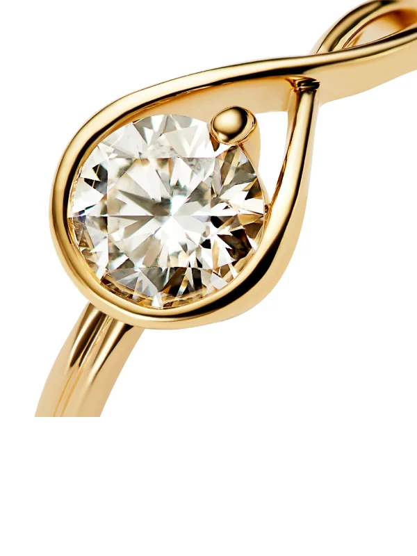 (image for) Pandora Infinite 14k Gold Lab-grown Diamond Ring - 159450C01 - View 4