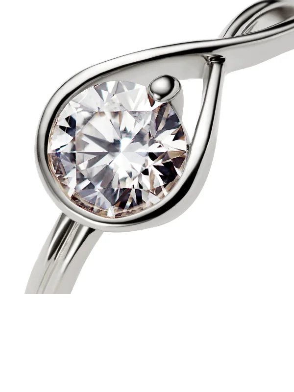 (image for) Pandora Infinite 14k White Gold Lab-grown Diamond Ring - 159451C01 - View 4