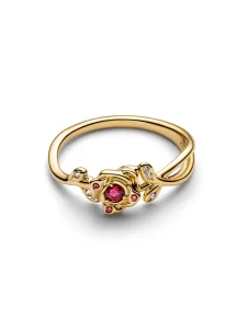 (image for) PANDORA Disney Collection Rings: Beauty and the Beast Rose…
