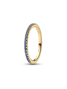 (image for) Pandora Sparkling Blue Half-Eternity Band Ring - 162999C02