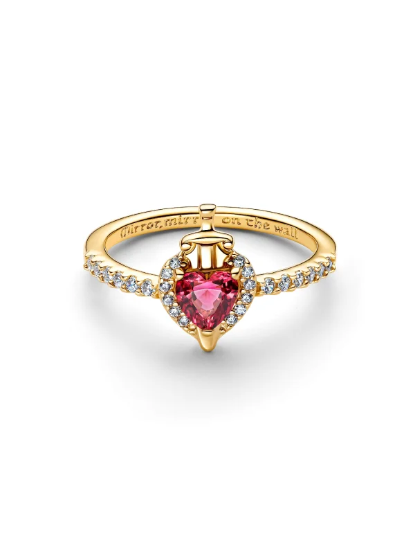 (image for) PANDORA Queen Ring 163422C01 | Evil Queen Crystal Ring - View 4