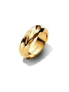 (image for) Pandora Rippled Wide Band Ring - 163886C00