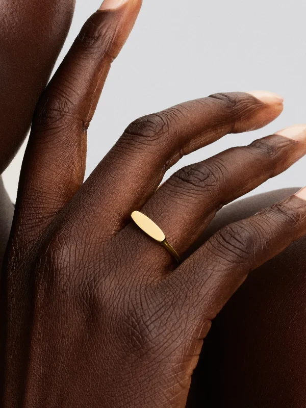 (image for) Pandora Engravable Bar Ring - 163986C00 - View 2