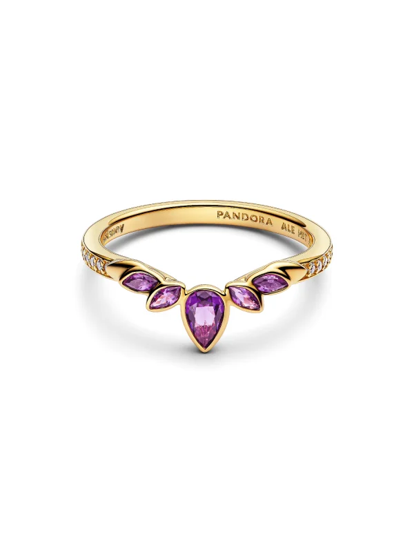 (image for) Pandora Disney Frozen Queen Anna Tiara Ring - 164135C01 - View 3