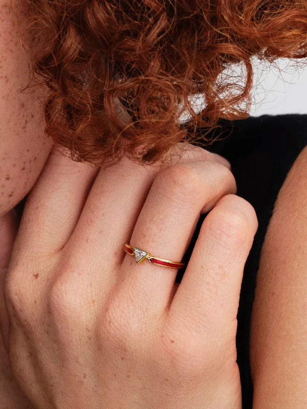 (image for) Pandora Marvel Iron Man Ring - 164211C01 - View 2