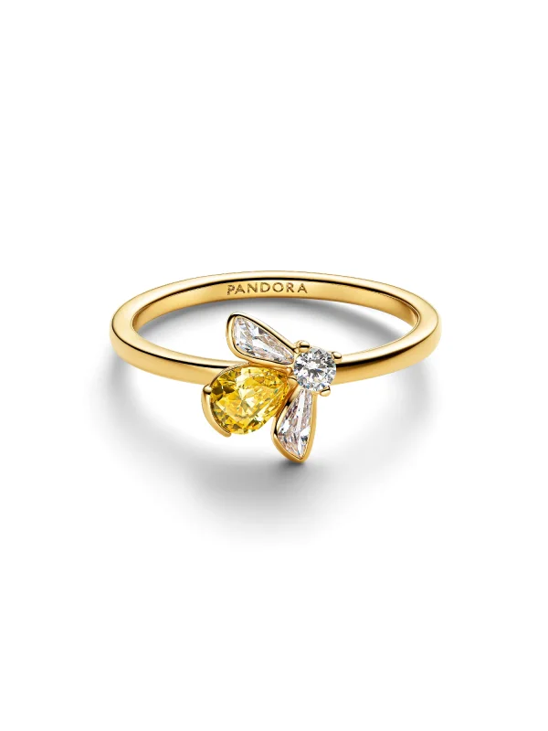 (image for) Pandora Honey Bee Ring - 164562C01 - View 4