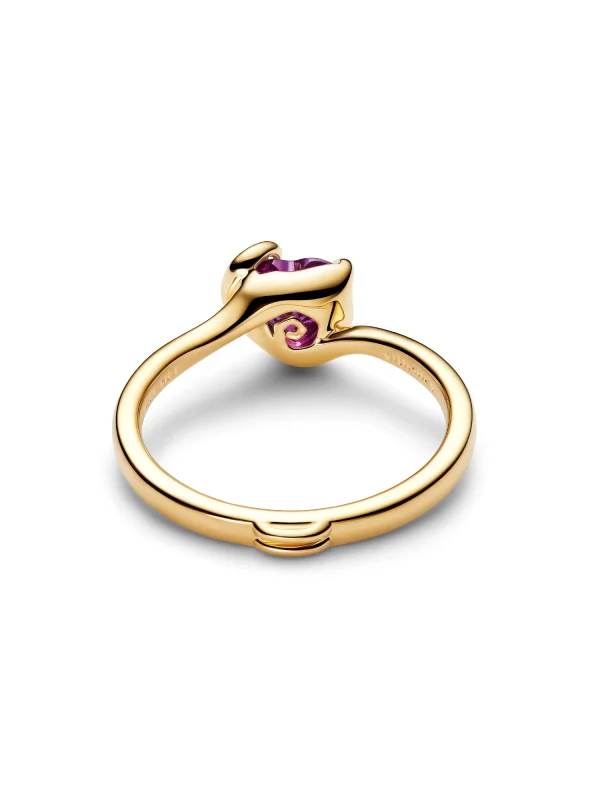 (image for) Pandora Disney The Nightmare Before Christmas Sally Purple Heart Ring - 164734C0 - View 5