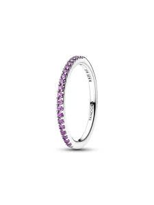 (image for) Pandora Sparkling Purple Half-Eternity Band Ring - 192999C04