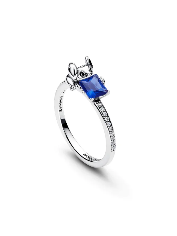 (image for) Pandora Disney Stitch & Stone Ring - 193740C02 - View 4