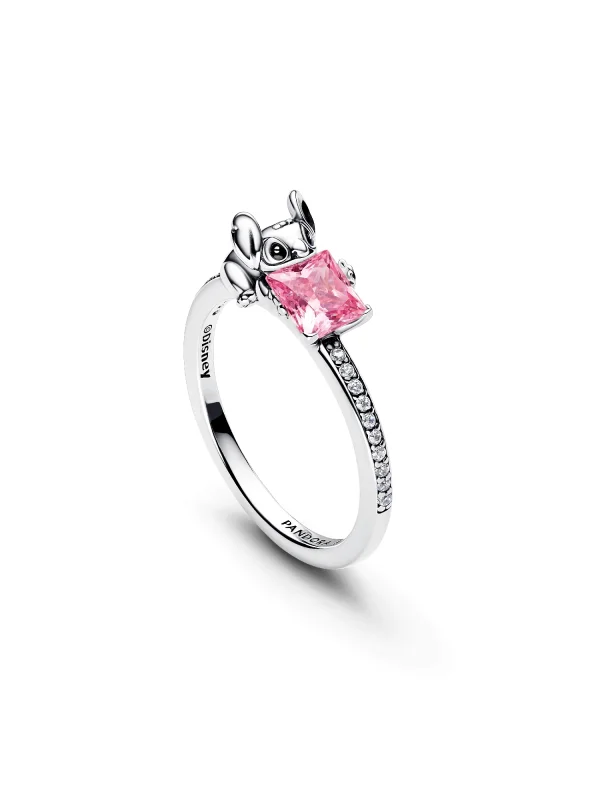 (image for) Pandora Disney Stitch & Stone Ring - 193740C03 - View 4