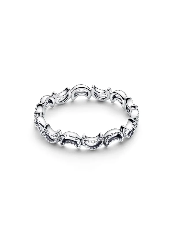 (image for) Pandora Crescent Moon Ring - 194258C00 - View 3