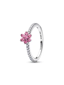 (image for) PANDORA Pink Flower Ring 194499C02 | Sterling Silver