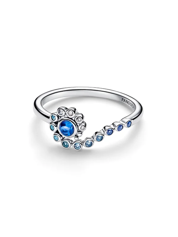 (image for) Pandora Disney Moana Ocean Wave Ring - 194641C01 - View 3