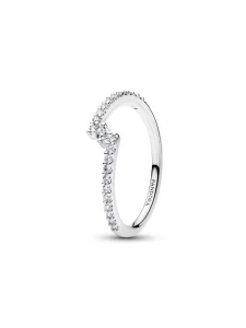 (image for) Pandora Sparkling Split Pavé Ring - 195111C01