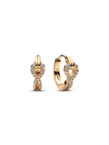 (image for) Pandora Infinite Lab-grown Diamond Pavé Hoop Earrings - 254152C01
