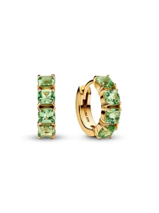 (image for) Pandora Green Hoop Earrings - 263851C01
