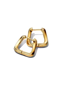 (image for) Pandora Twisted Triangle Small Hoop Earrings - 263875C00