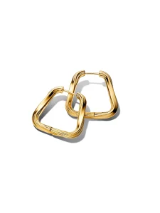 (image for) Pandora Twisted Triangle Large Hoop Earrings - 263876C00