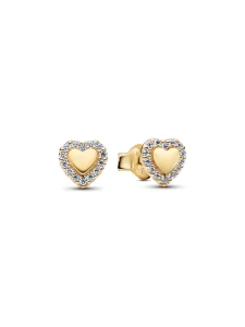 (image for) Pandora Heart Halo Stud Earrings - 264363C01