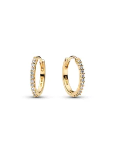 (image for) Pandora Sparkling Mini Hoop Earrings - 264649C01