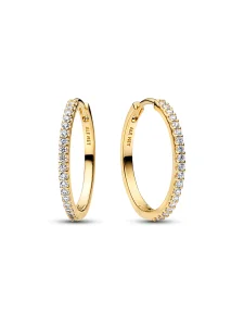 (image for) Pandora Sparkling Hoop Earrings - 264652C01