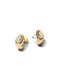 (image for) Pandora Organically Shaped Stone-Set Stud Earrings - 264661C01