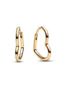 (image for) Pandora Asymmetrical Heart Hoop Earrings - 268307C00