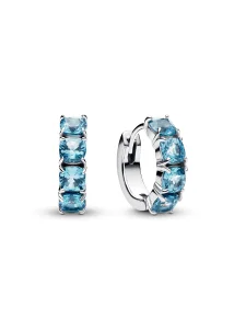 (image for) Pandora Light Blue Hoop Earrings - 293851C01
