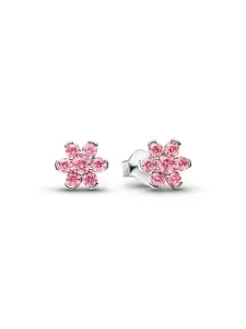 (image for) Pandora Sparkling Pink Flower Stud Earrings - 295115C01