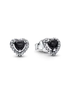 (image for) Pandora Elevated Heart Stud Earrings - 298427C03