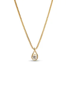 (image for) Pandora Infinite 14k Gold Lab-grown Diamond Pendant Necklace - 352187C01