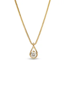 (image for) Pandora Infinite 14k Gold Lab-grown Diamond Pendant Necklace - 352189C01