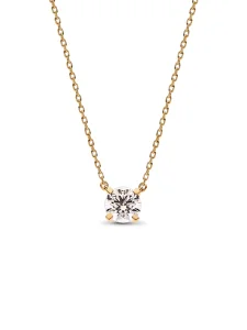 (image for) Pandora Era 14k Gold Lab-grown Diamond Pendant Necklace - 352877C01