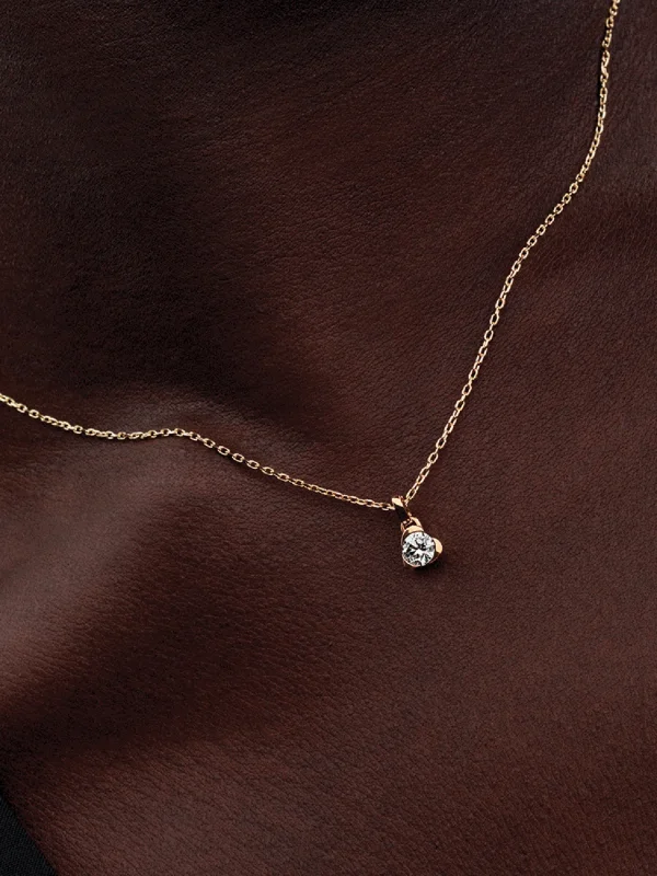 (image for) Pandora Talisman 14k Gold Lab-grown Diamond Heart Pendant - 352903C01 - View 2