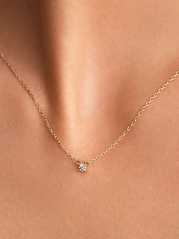 (image for) Pandora Era Lab-Grown Diamond Pendant Necklace - 353722C01 - View 2