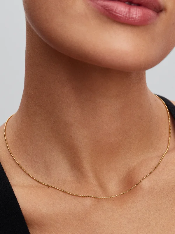 (image for) Pandora Era Bead Chain Necklace - 354443C00 - View 2
