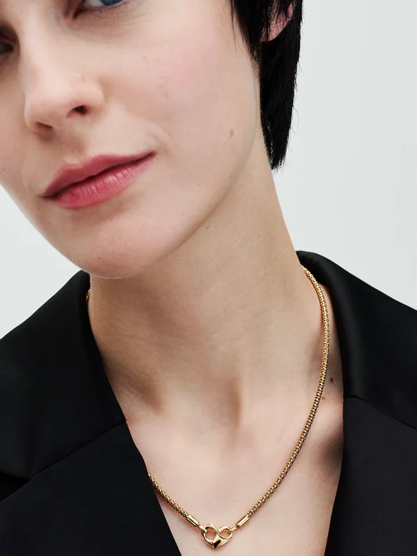 (image for) Pandora Studded Chain Necklace - 362451C00 - View 3