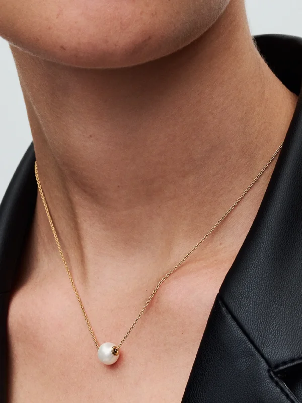 (image for) Pandora Treated Freshwater Cultured Pearl Collier Necklace - 363167C01 - View 2